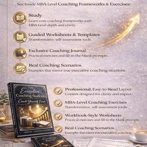 Executive Coaching: Coach Yourself First | MBA Coaching Guide for Self-Awareness, GROW, Feedback & Leadership image 5