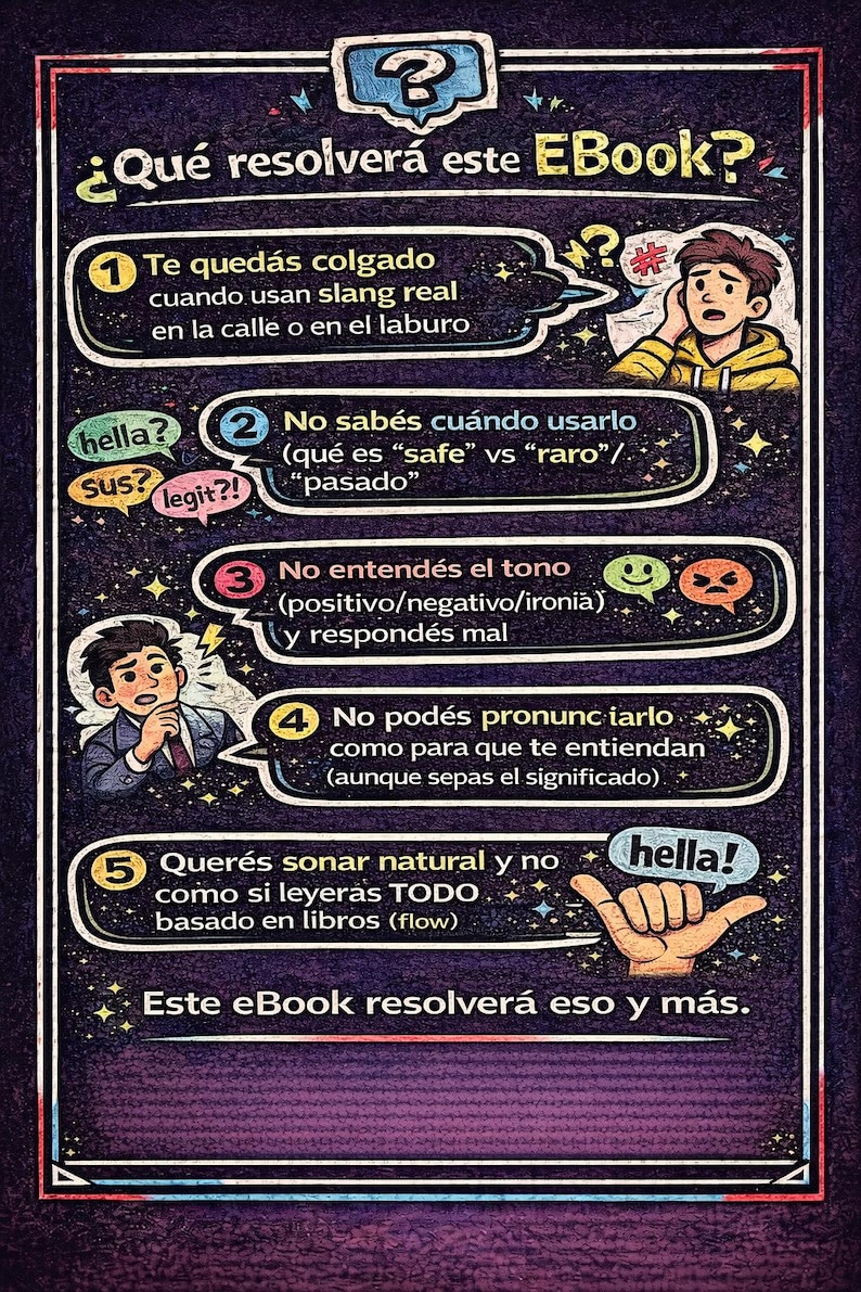 California Slang for Spanish Speakers | Real American English, Slang, and Spanglish | PDF Guide with 80+ Expressions image 10