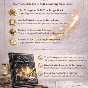 Executive Coaching: Coach Yourself First | MBA Coaching Guide for Self-Awareness, GROW, Feedback & Leadership image 7