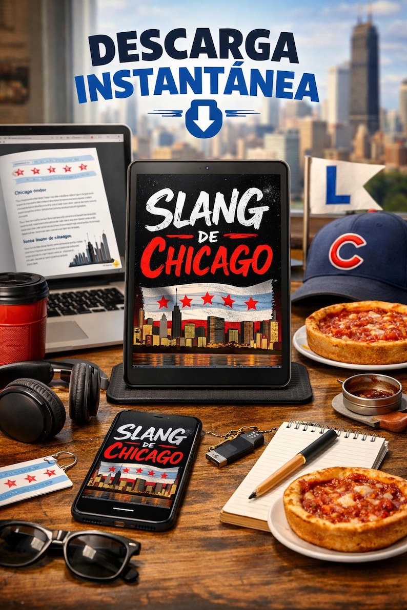 Argot de Chicago pour les hispanophones | Anglais authentique de Chicago, argot et expressions idiomatiques locales | Guide PDF avec plus de 80 expressions image 3