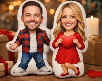 Personalized Photo Pillow with Face & Body