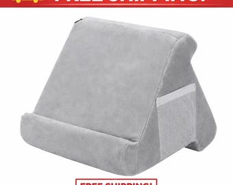 Multifunctional Tablet Support Sponge Pillow Stand Adjustable Tablet & Book Holder for Reading, Work and Relaxation