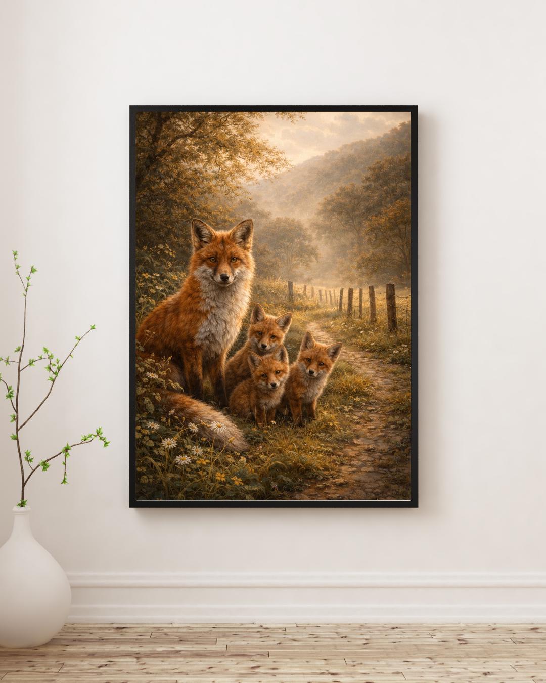 Fox Picture Frame - Etsy UK