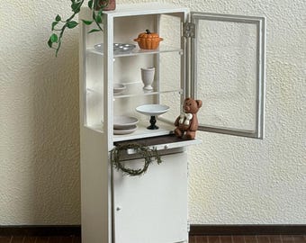 Miniatur Puppenhaus Fensterschrank 1:6 oder 1∶12