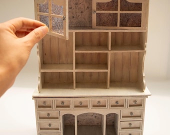 ハンドメイド 1:6 スケール ドールハウス ミニチュア キッチン家具