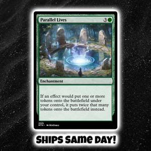 mtg cards like parallel lives but it was their similarities Parallel Lives Mtg - Etsy