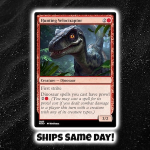 Hunting Velociraptor Proxy - Etsy