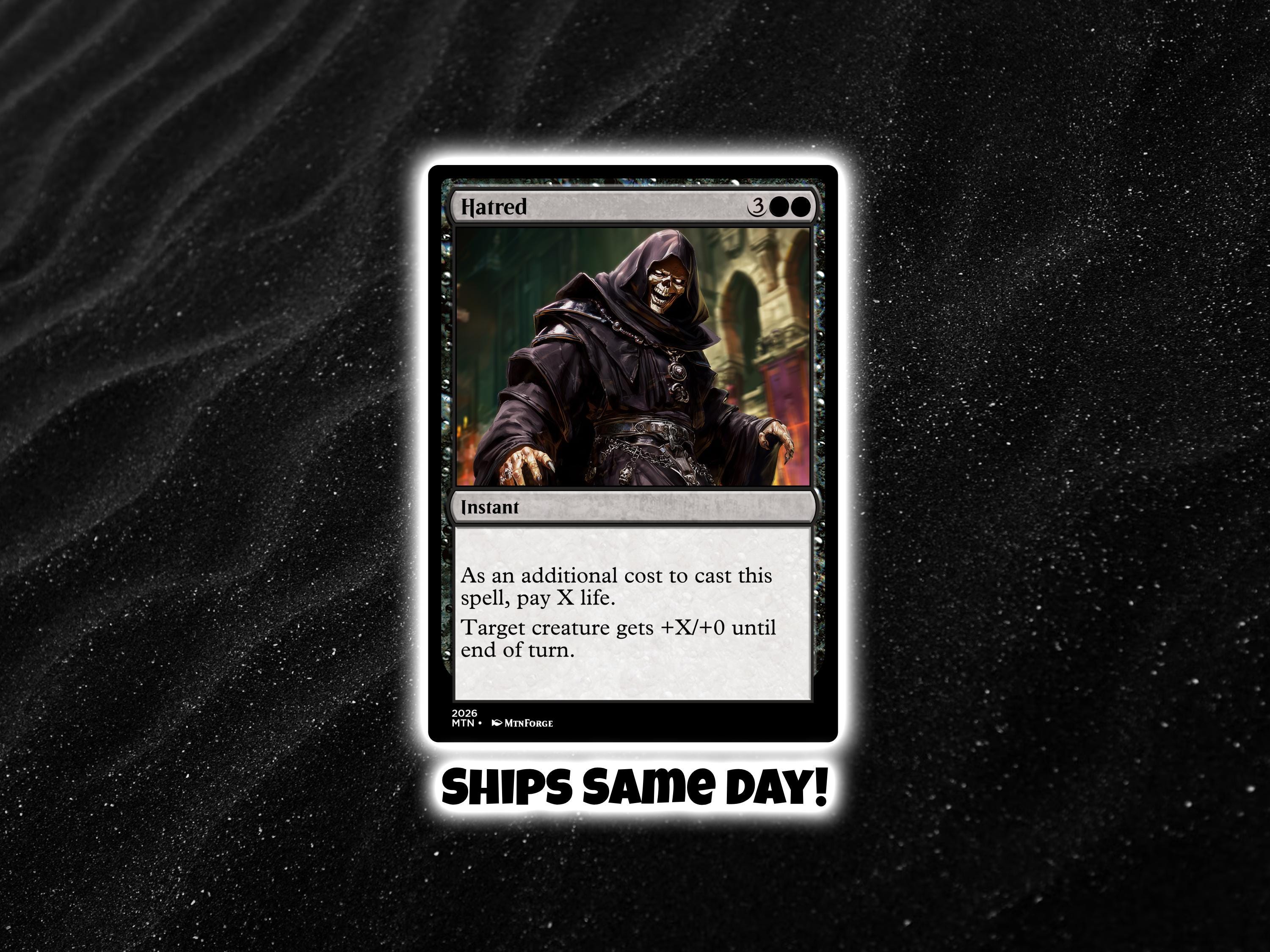 Hatred Mtg - Etsy