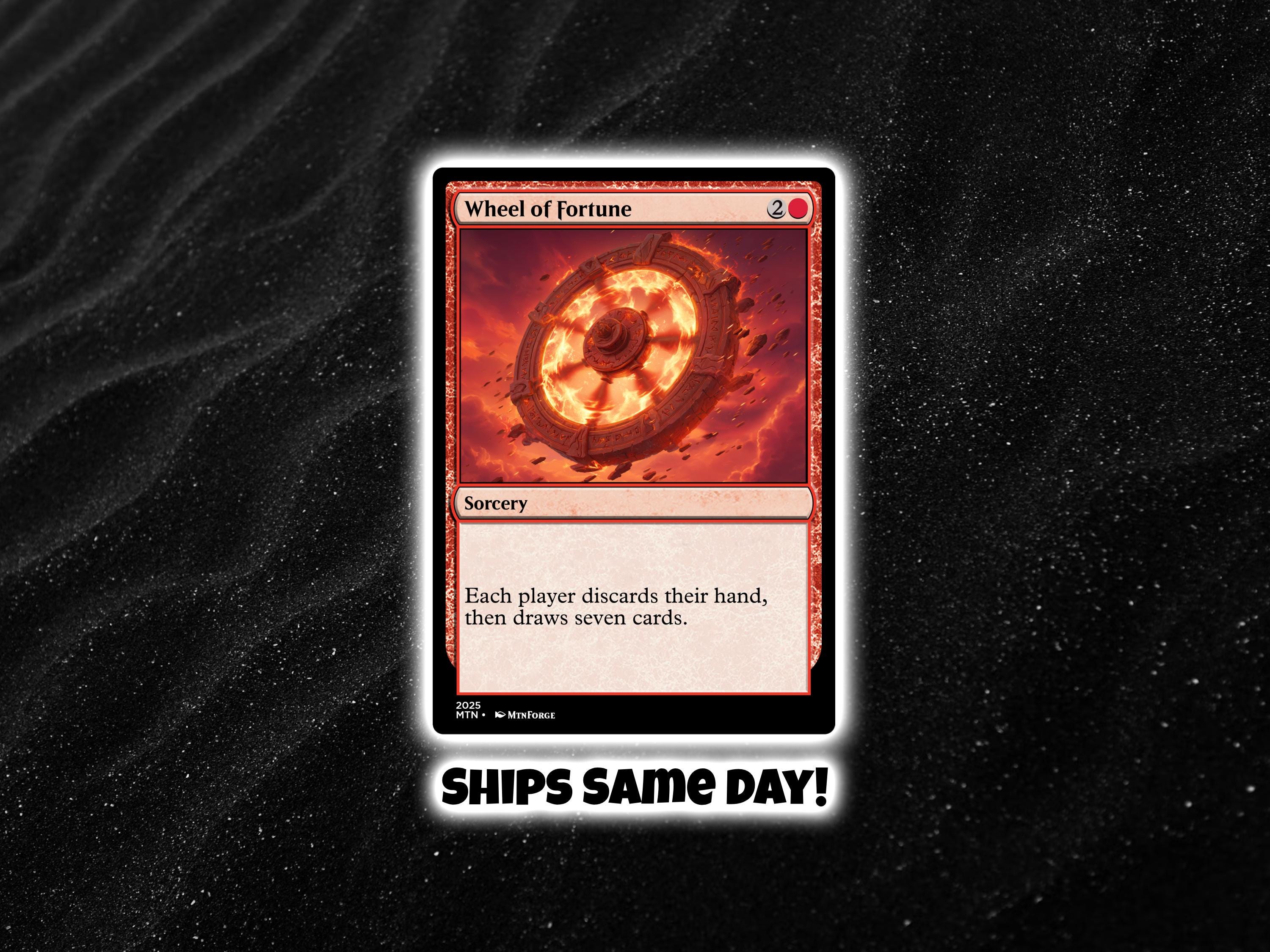 Mtg Wheel of Fortune - Etsy