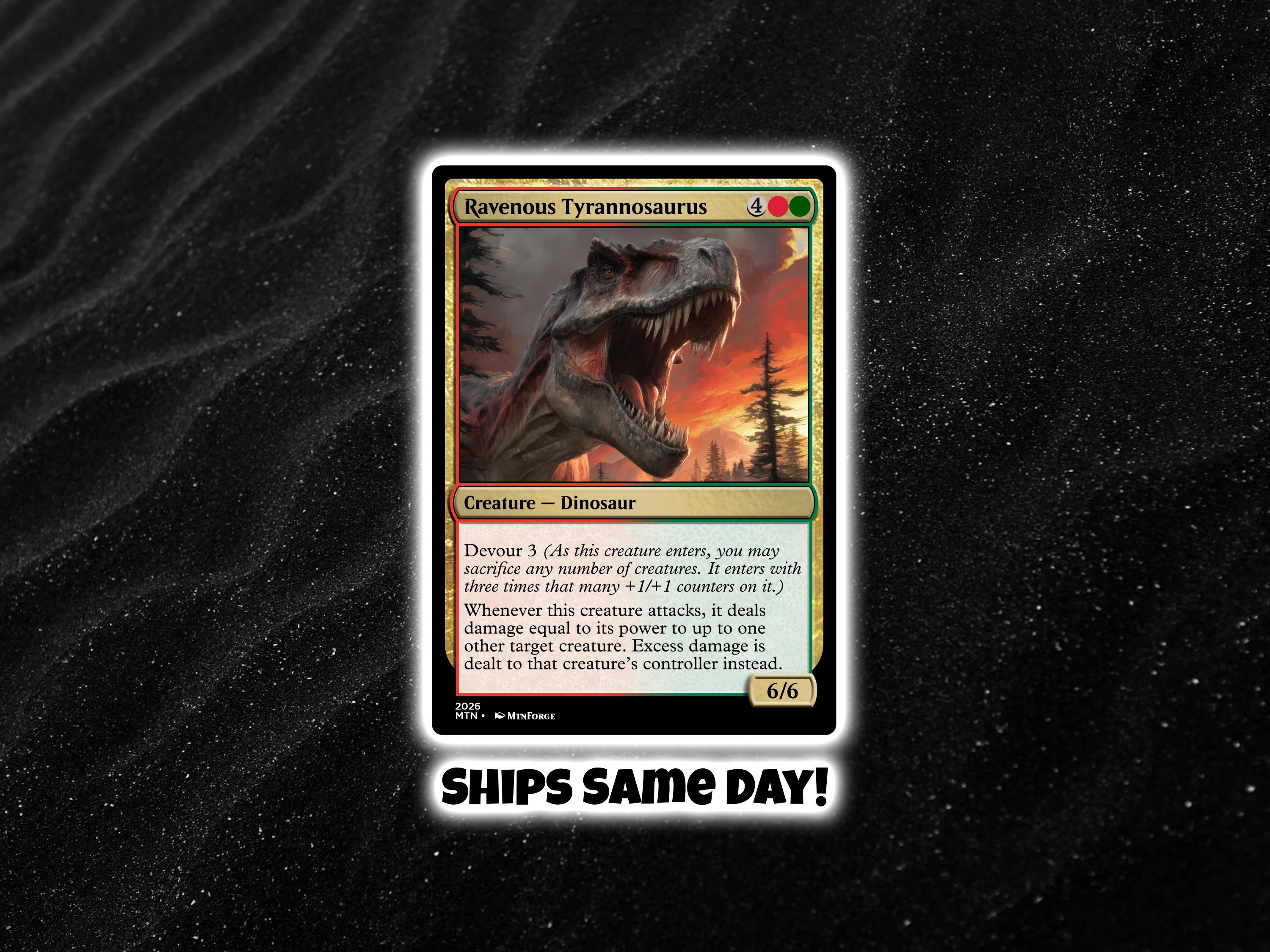 Ravenous Tyrannosaurus Proxy - Etsy