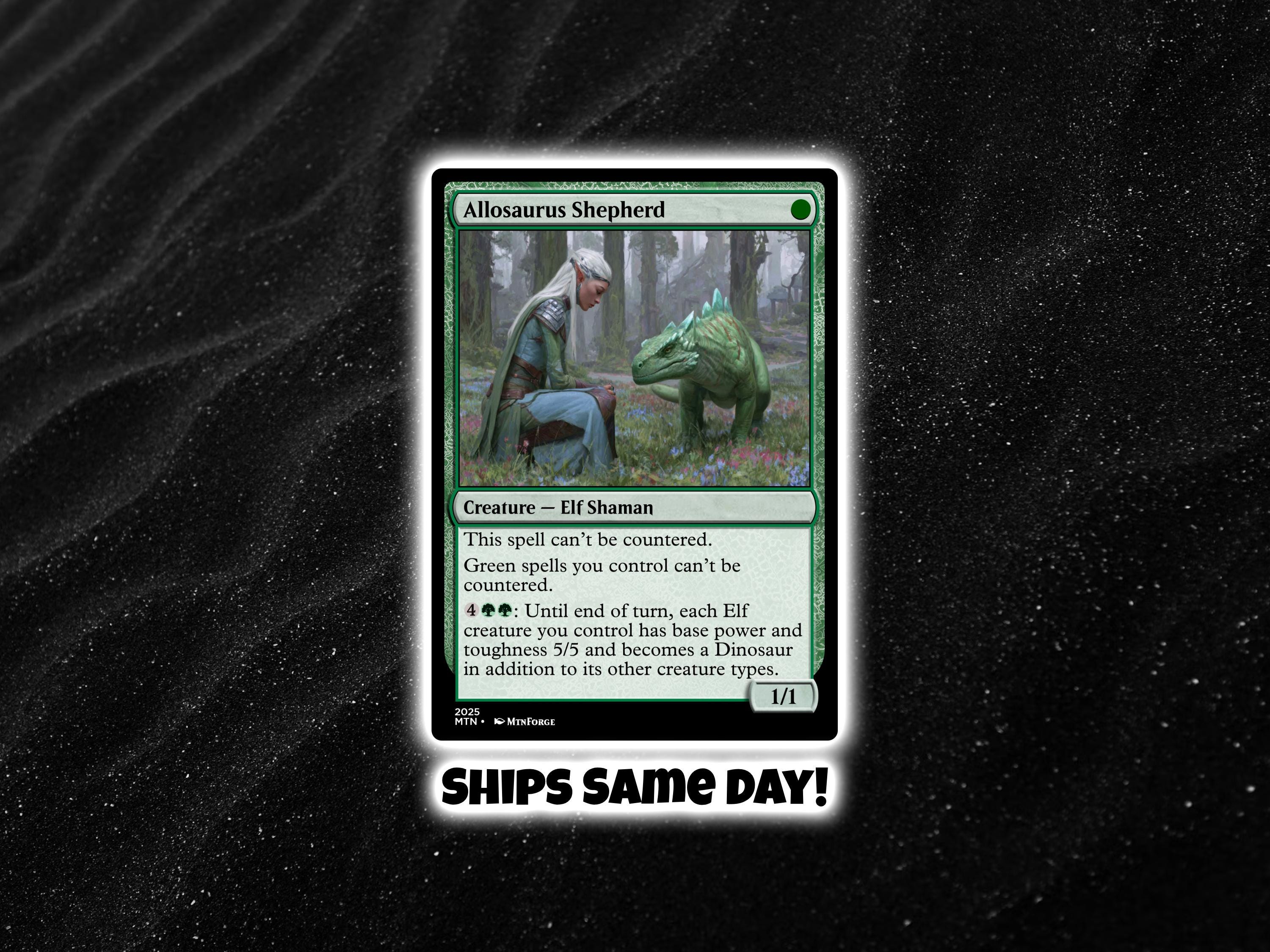 Mtg Allosaurus Shepherd - Etsy