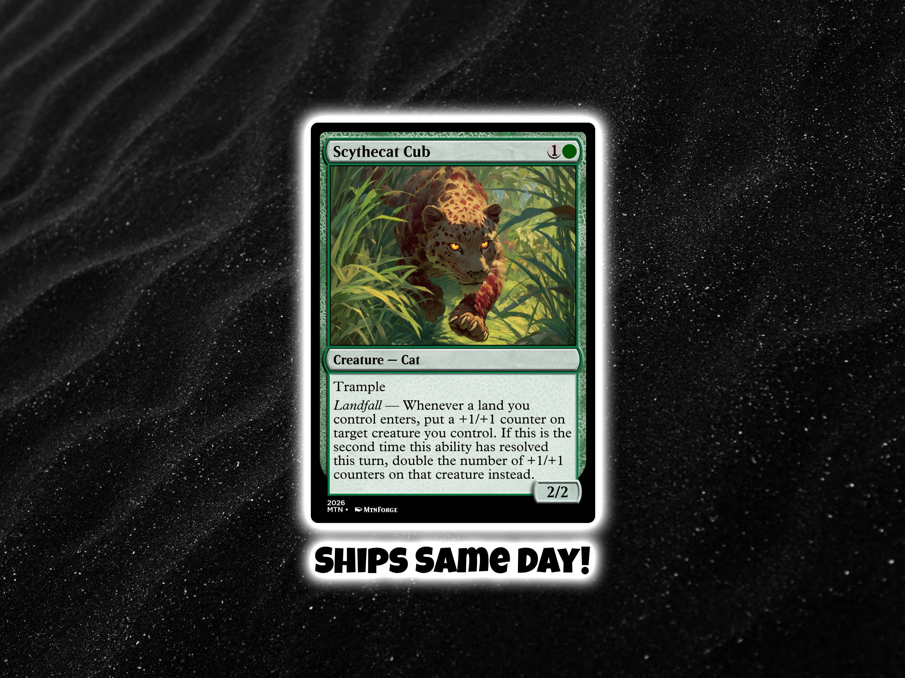 Scythecat Cub Mtg - Etsy