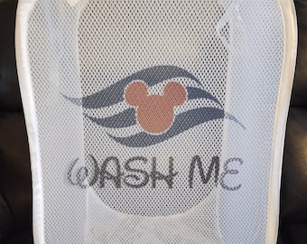 Pop Up Mesh Laundry Hamper – Personalized Cruise Cabin Essential