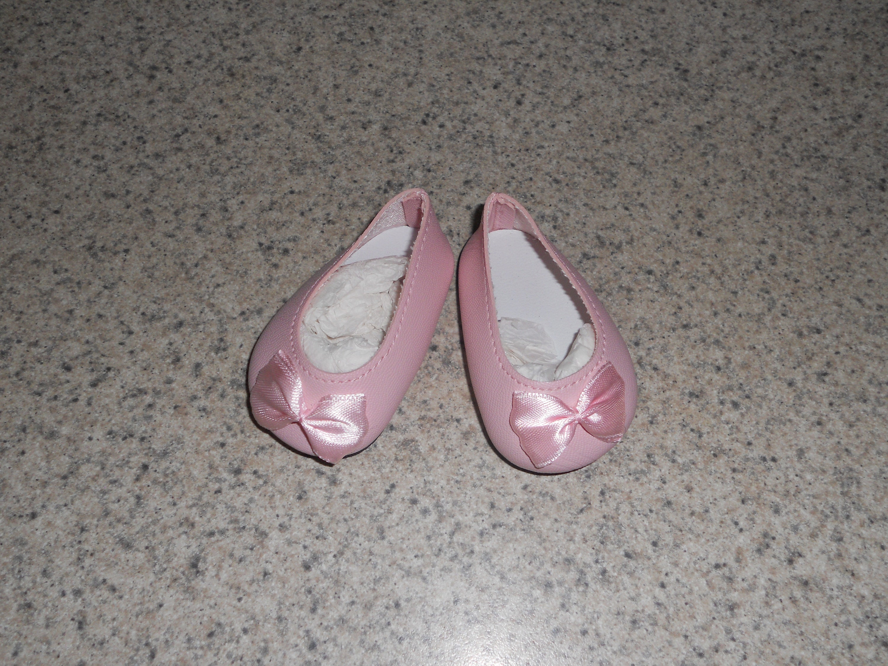 Doll Shoes 47mm Girl Dressy LIGHT PINK fit 10" Ann Estelle and others 