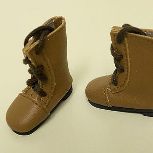 Tan Boots 37mm für Connie Lowe Sprockets und YOSD Dolls