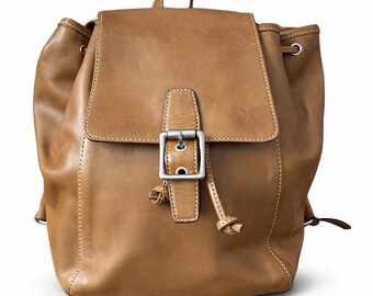Vintage COACH ~ Backpack Style No. 9569 in Tan - Etsy display picture 3