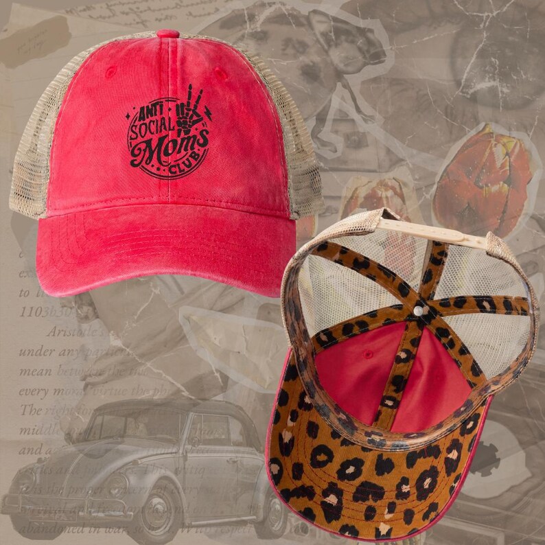 Anti-Sozial Mom's Club Hat Bild 7
