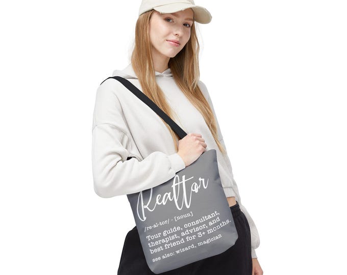 Realtor definition tote bag | Realtor tote