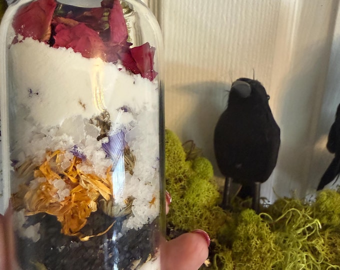 Handcrafted Bath Salts | Botanical Ritual Soak | Relaxing, Cleansing & Restorative