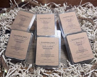 Complete Wax Melt Collection | All Core Scents | Luxury Masculine Soy Wax Melts