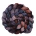 Hand painted spinning fiber - Wensleydale wool combed top roving - 4.1 ounces - Broken Ledge