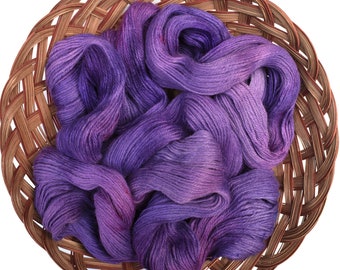 Hand dyed yarn - Superfine Alpaca yarn, DK weight, 250 meters - Dievs
