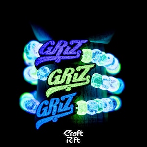 GRiZ Inspired Kandi Charms - Multiple Colors + Glow In the Dark Options - Rave Kandi for EDM Festivals, EDM Concerts