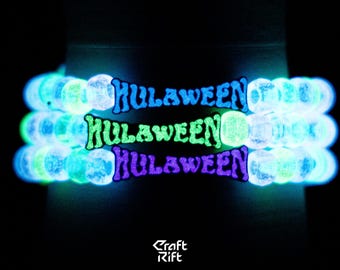 Hulaween Inspired Kandi Charms - Multiple Colors + Glow In the Dark Options - Rave Kandi for EDM Festivals, EDM Concerts