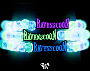 Ravenscoon Inspired Kandi Charms - Multiple Colors + Glow In the Dark Options - Rave Kandi for EDM Festivals, EDM Concerts