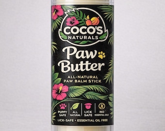 Natural Paw Balm Stick | Unscented Paw Butter for Dogs
