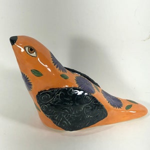 Ceramic Bird, Ceramic Art Bird, Home Decor Bird, Ceramics and Pottery Bird