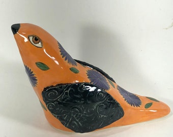 Ceramic Bird, Ceramic Art Bird, Home Decor Bird, Ceramics and Pottery Bird