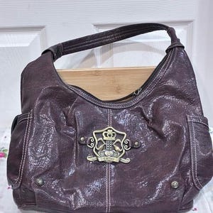 Sac à Main Femme Kathy Van Zeeland - Toile Orange Clouté - Taille Moyenne - Bandoulière