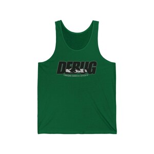 Programmer Debug Tank Top, Errors Make Experts, Software Developer Humor image 5