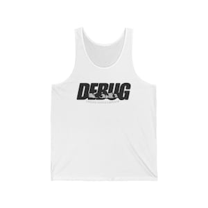 Camiseta sin mangas para depuración de programadores, los errores hacen a los expertos, humor de desarrolladores de software