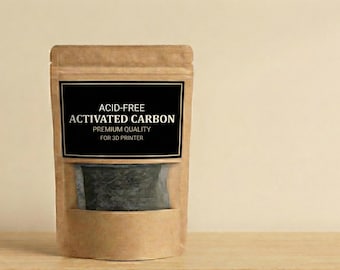 Acid-Free Activated Carbon for 3D Printer Filtration