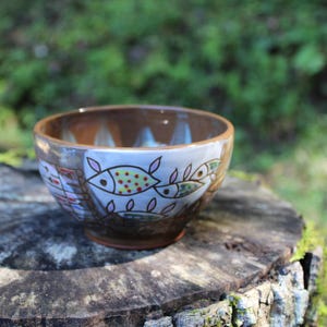 School of Fish Bowl | Hand Crafted Pottery