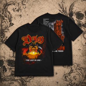 Dio Shirt Last in Line - Etsy