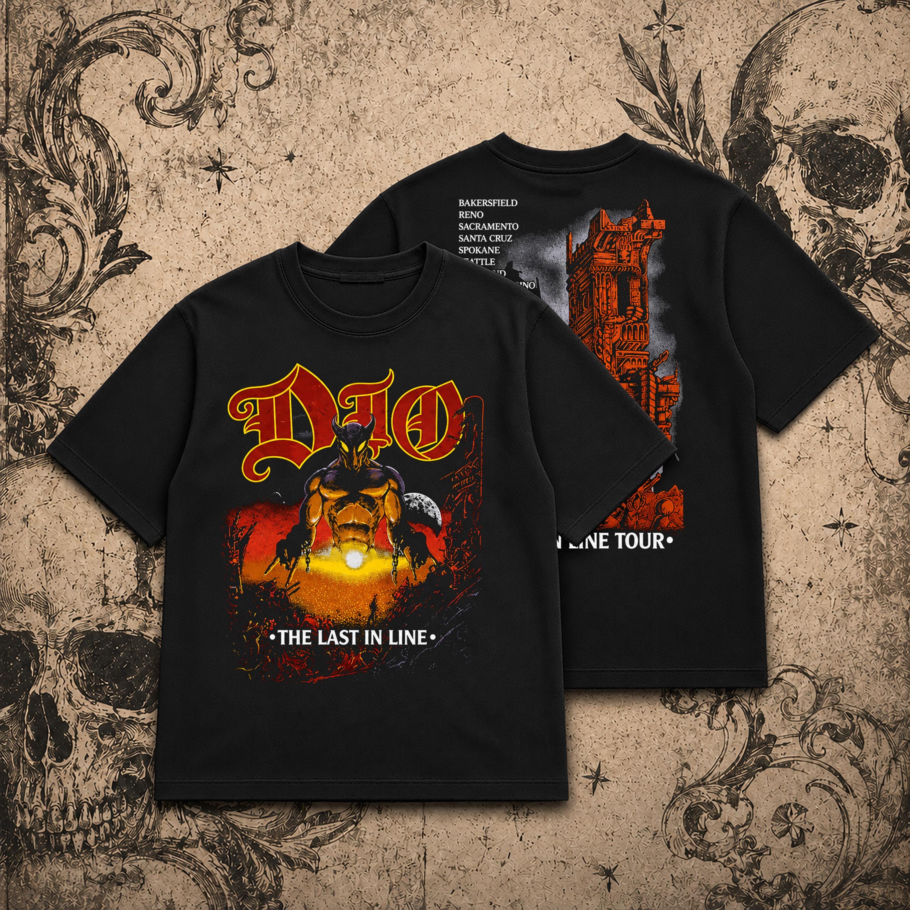 Dio Shirt Last in Line - Etsy