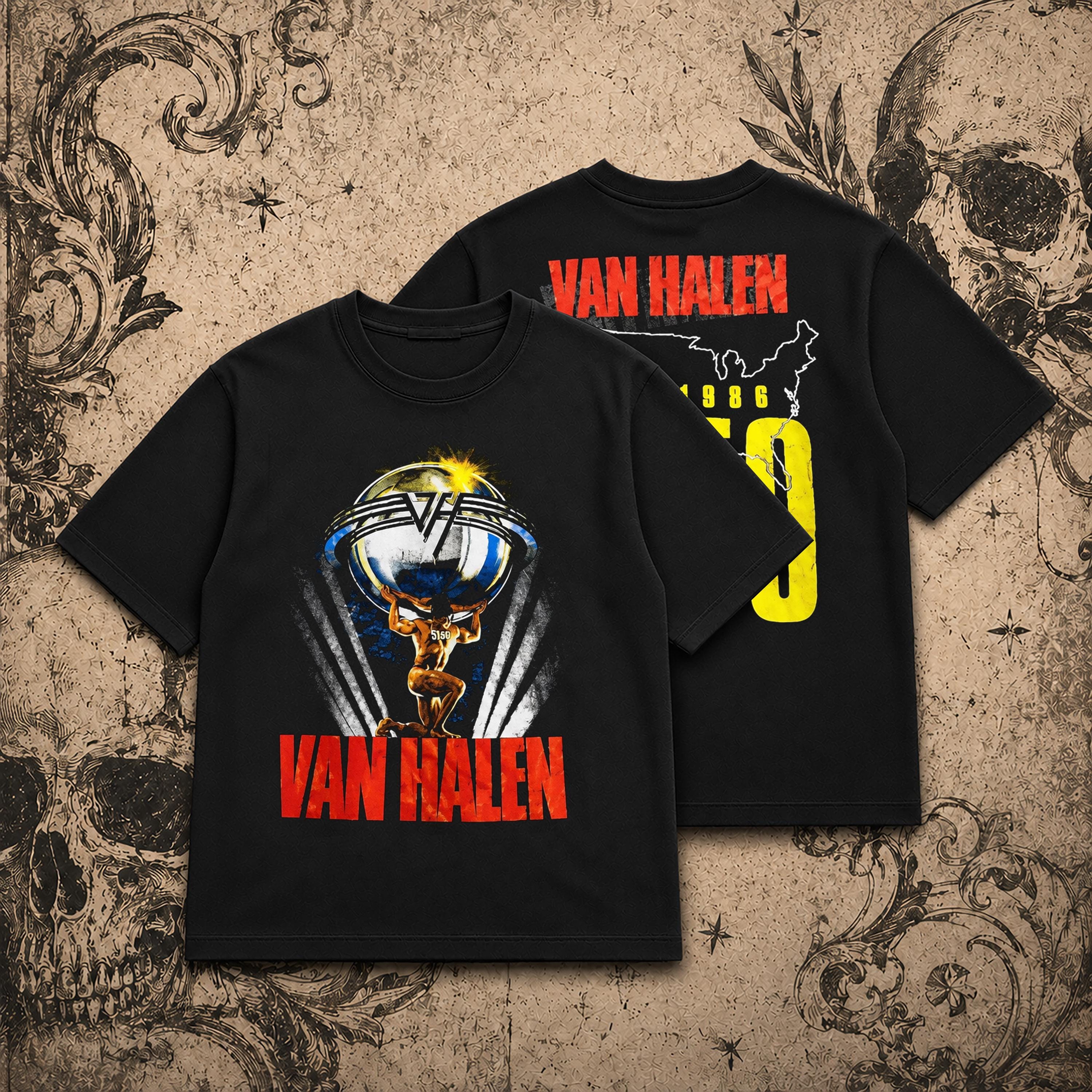 Van Halen T Shirt Vintage - Etsy