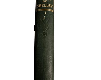 The Complete Poetical Works Of Percy Bysshe Shelly Hardcover Oxford Edition 1919