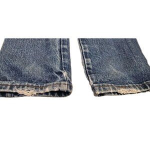 Wrangler Boys Blue Jeans Size 4 Regular Adjustable Waist Denim Broke In image 4