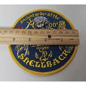 Naszywka Shellback-Starożytny Zakon zdjęcie 3