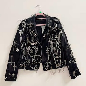 Y2k Goth Coat - Etsy
