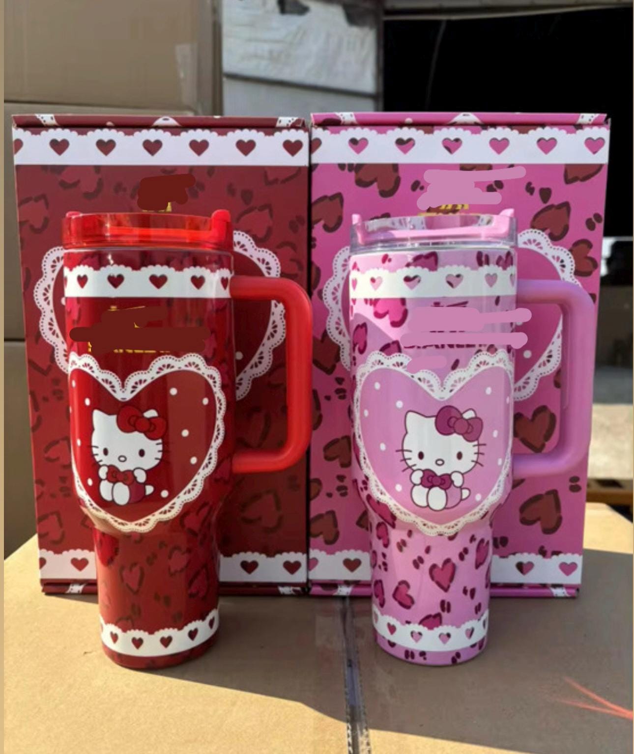 Hello kittys tumbler stanley - Etsy 日本