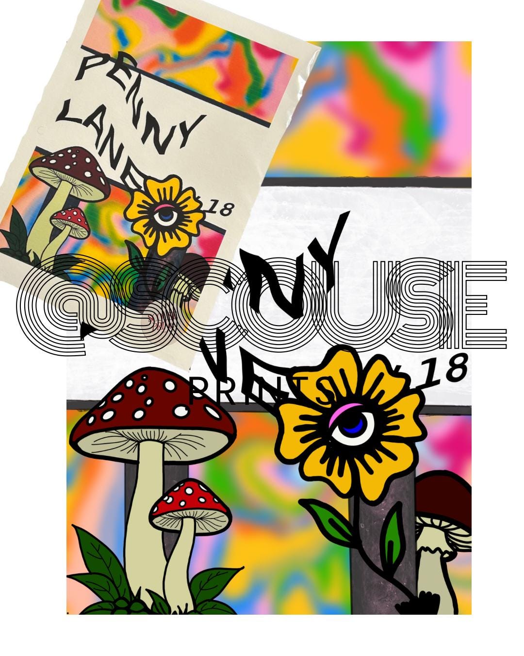 PENNY LANE Funky Liverpool Print (@scouseprints) - Etsy UK