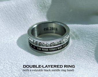 Stray Kids Matching Rings, SKZ Kpop Jewelry - Etsy