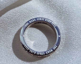 Stray Kids Matching Rings, SKZ Kpop Jewelry - Etsy