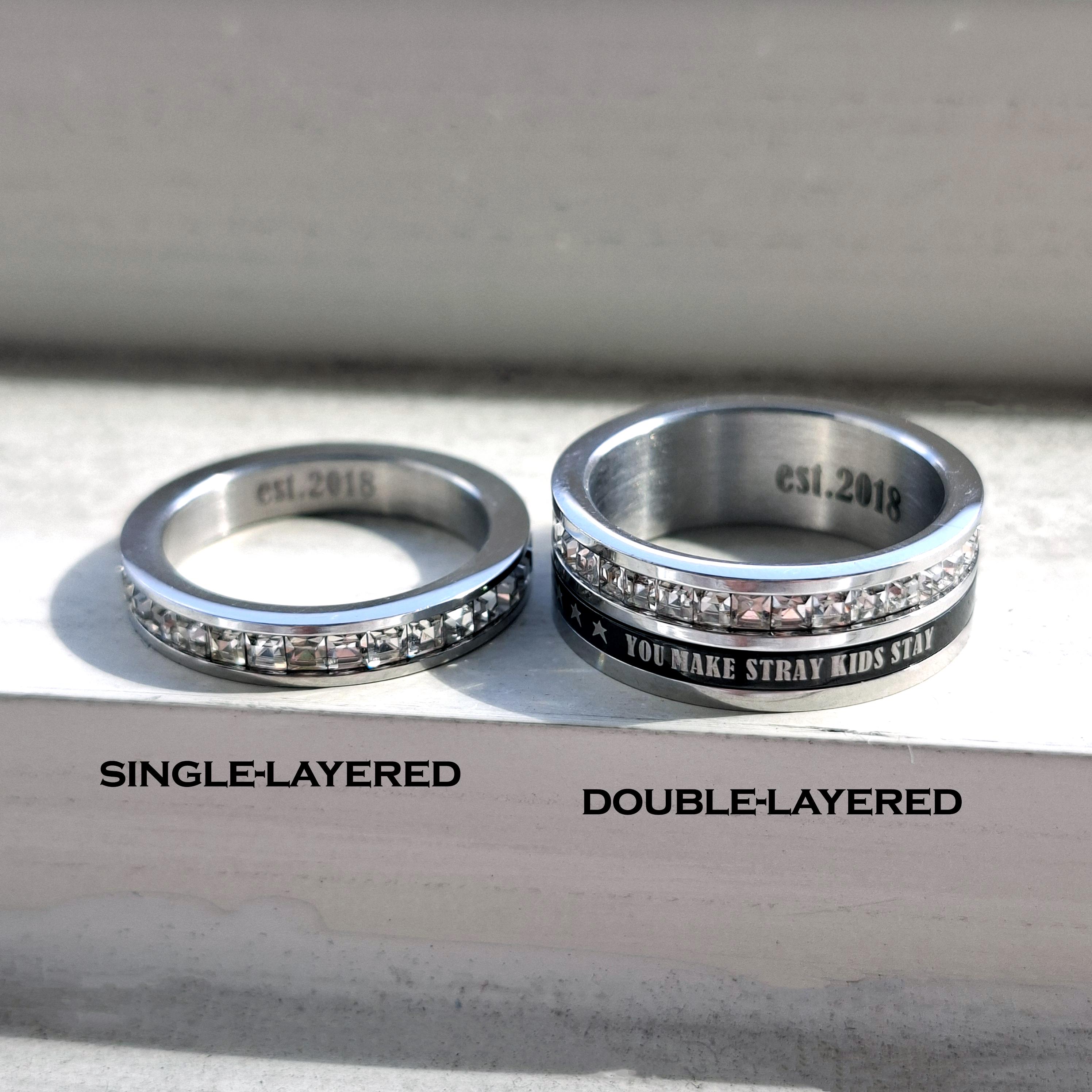 Stray Kids Matching Rings, SKZ Kpop Jewelry - Etsy
