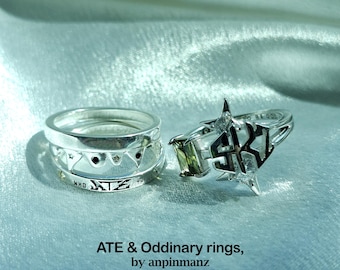 Stray Kids Lovestay Ring Adjustable Kpop Sterling Silver by Purple